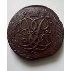 Россия.5 копеек 1761 г,отличная.