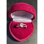 Шикарное кольцо серебро 925 в позолоте лот#8, С РУБЛЯ! МНОГО ЛОТОВ С РУБЛЯ БЕЗ МЦ!