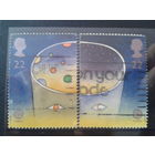 Англия 1991 Европа, астрономия Михель-3,0 евро гаш