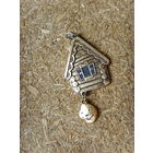 Кулон СССР . Избушка . Колобок . Редкий