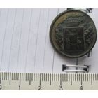 Пуговица дворянского рода граф Любенски рода Домиан