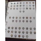 Лист информационный для серебряных монет 5 копеек 1859 - 1915 г.