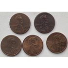 США 1 цент 2000 г. Цена за 1 шт.