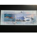 Россия 2007 Межд. полярный год Блок Михель-7,0 евро гаш