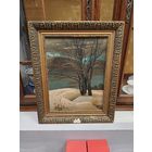 Картина  Вечер  автор  Зайцев Юрий Константинович