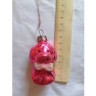 Ёлочная игрушка СОБАЧКА СССР 0123