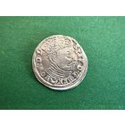 Три гроша 1583 Стефан Баторий Состояние