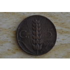 Италия 5 чентезимо 1926 с 1 руб