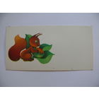 Витола С., Поздравительная открытка, Рига, 1979, мини-формат, чистая (белка).