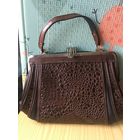 Сумка женская СССР Винтаж с интересной застежкой ( рабочая)