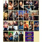Наклейки Вкладыши Fighters Актеры фильмов боевиков Репринт