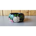 Браслет деревянный, авторская роспись