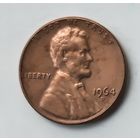 США 1 цент 1964 г. D