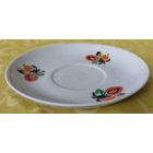 Блюдце эпохи СССР. Довбышевский фарфоровый завод (Довбыш). 1970-е гг