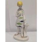 Все лоты с 1р.Девочка с козлёнком раннее клеймо