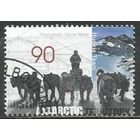 Австралийская Антарктика. Транспорт. Собачья упряжка. 1999г. Mi#121.