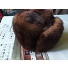 Шапка норковая б/у