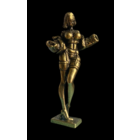 Статуэтка Красивая девушка Латунь