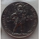 Ватикан 50 чентезимо 1939 г.