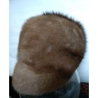 Импортная женская норковая шапка. Размер 10. Цвет орех.