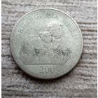 Werty71 Танзания 200 шиллингов 1998 Лев