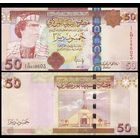 Ливия 50 динаров образца 2008 года UNC p75