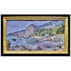 Бржозовский Г.Ф "Гурзуф.Артек".К/М. р.42х75 см.