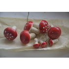 Грибочки папье маше