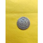 Полуполтинник 1770 года ММД-ДМ, Серебро. Гурт шнур влево. СМОТРИТЕ ДР. МОИ ЛОТЫ. Большая распродажа!