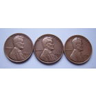 США  центы 1942г.  (б/б, "D" и "S")