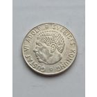 1 крона 1967 года Швеция. Серебро 400. Монета не чищена. 45411