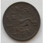 Эстония 2 цента (сенти) 1934 г.
