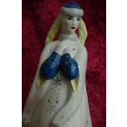 Статуэтка фарфоровая   " Снегурочка "  ЗХК Полонне    28 см   целая