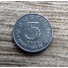 Werty71 Австрия 5 грошей 1955