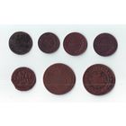 Монеты РИ, разные, медь.