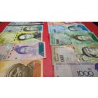 10 шт. Боливары Венисуэла. 1998-2017. С рубля. (08).