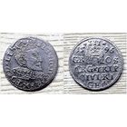 3 гроша 1596 года Рига, трояк Сигизмунд lll.