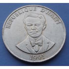 Гаити. 50 сентимес 1991