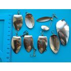 Блёсна + Крючки + Грузила - Всё что на Фото - Одним Лотом - СССР.