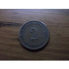 Германия 2 пфеннига 1874 A