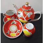 Чайный набор ЗКХ Полонне Яблоки СССР ОБМЕН!