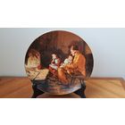 Тарелка Восьмая декоративная "У дедушки с бабушкой" художник Альберт Анкер коллекция "Швейцарцы, творящие историю" Швейцария