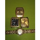 ЧАСЫ кварц 3 шт. Рабочие. + 1 бесплатно.