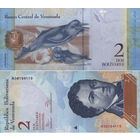 Венесуэла 2 Боливара 2012 UNC П2-123