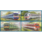 Украина 2011. Локомотивостроение. Электропоезд, дизель-поезд 4 марки (579)