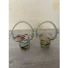 Ведёрки,конфетницы ссср.Пара с рубля.