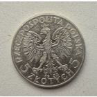 5 злотых 1933 года Ядвига!!!