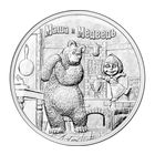 25 рублей 2021 г. Мультфильмы. Маша и Медведь