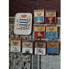 Гербы городов Российской Империи. Минская губерния.