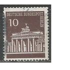 Западный Берлин. Бранденбургские ворота. 1966г. Mi#286.